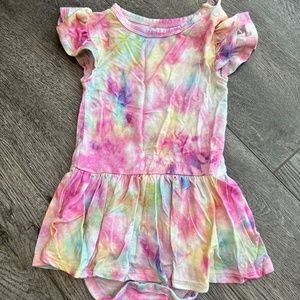 Posh Peanut Twirl Bodysuit Dress